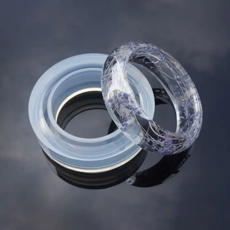 

Bracelet Casting Mould Round Shaped Silicone Mold for DIY Epoxy Resin Bangle