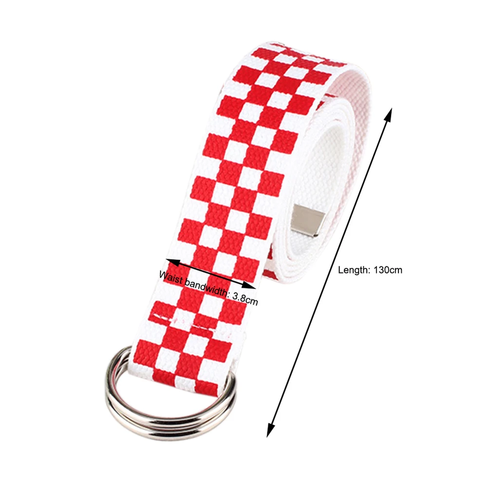 Клетчатый пояс в стиле панк черно-белый клетчатый новый для женщин 2020 |