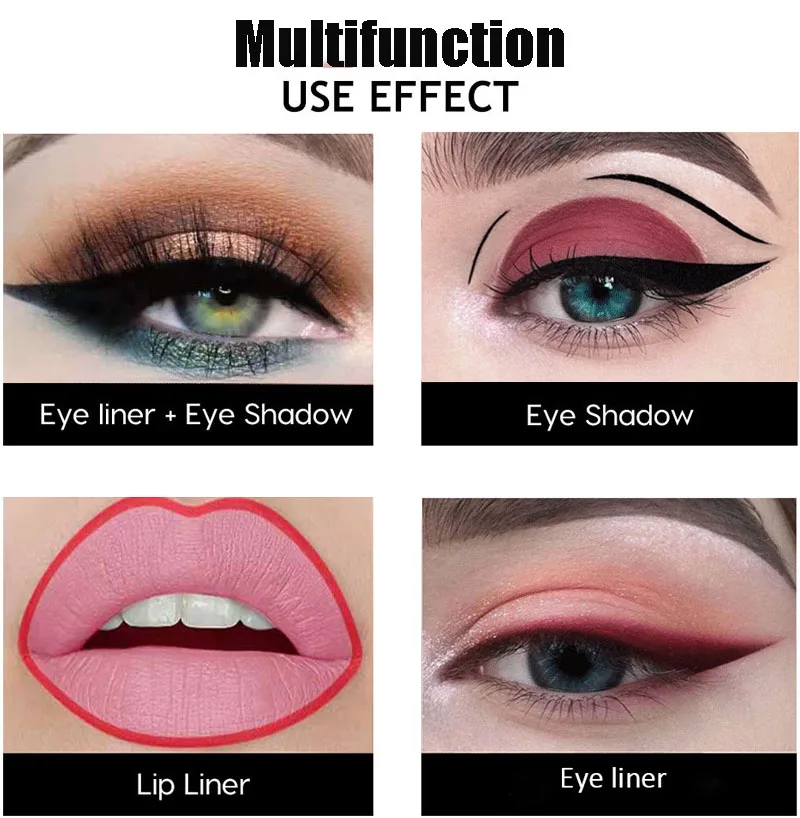 Новинка 10 цветов Подводка для глаз гелевая ручка шелковистая Золотая белая