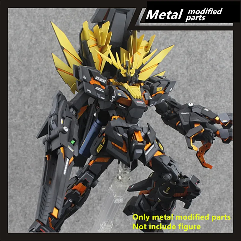 

Metal Modified parts set for MG 1/100 RX-0 Banshee D039