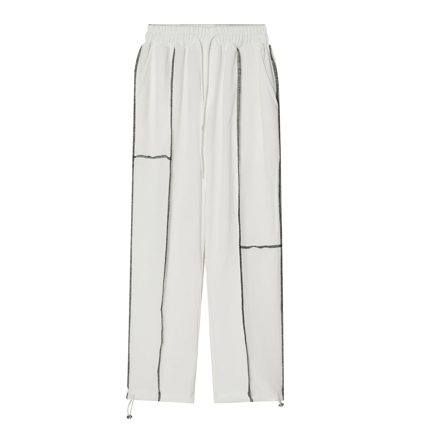 

MTL men's clothing - 2021 spring new Korean version ins personalized elastic waist band, versatile simple couple casual pants