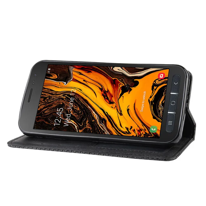 Для samsung Galaxy Xcover 4S Чехол Флип кожаный бумажник чехол на samsung SM-G398F G390F с невидимым магнитным держателем крышка