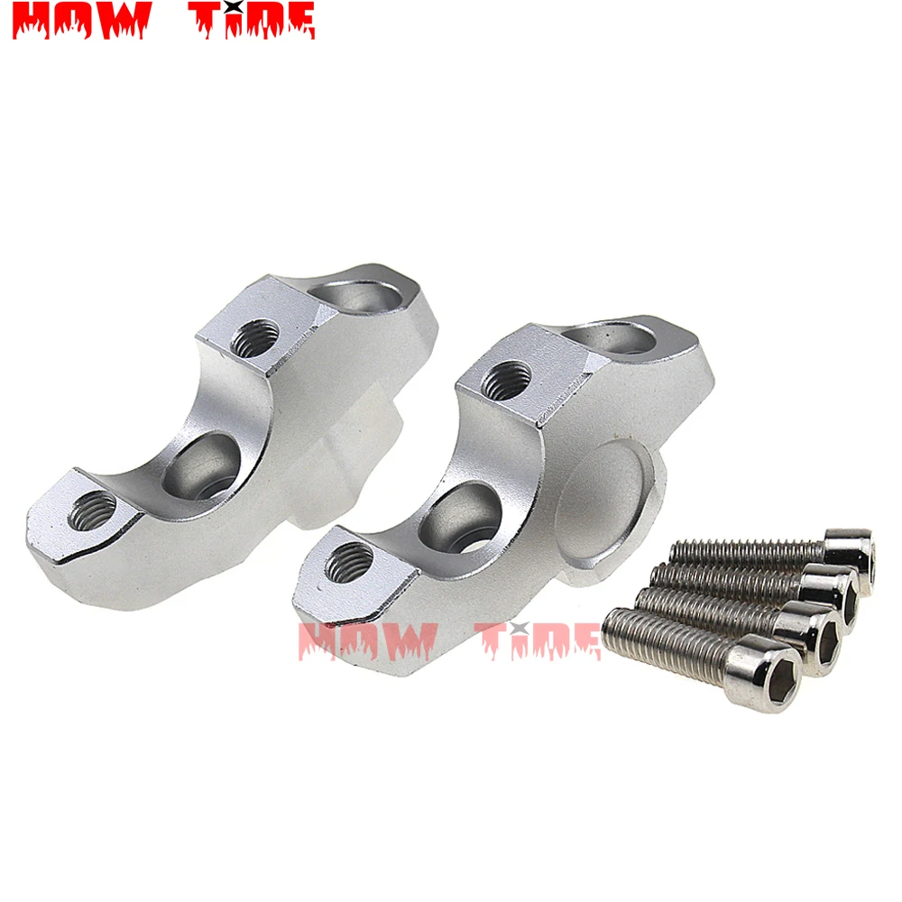 Moto Manubrio Riser Per 1 1/8 дюйма 28 мм Grasso Morsetto для BMW DUcati Aprilia Victory Triumph Daytona 675 Cafe Racer |