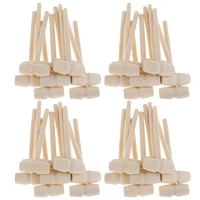 4030 pcs wood hammer seafood crackers kids dollhouse supply mini wooden mallets jewelry making tool