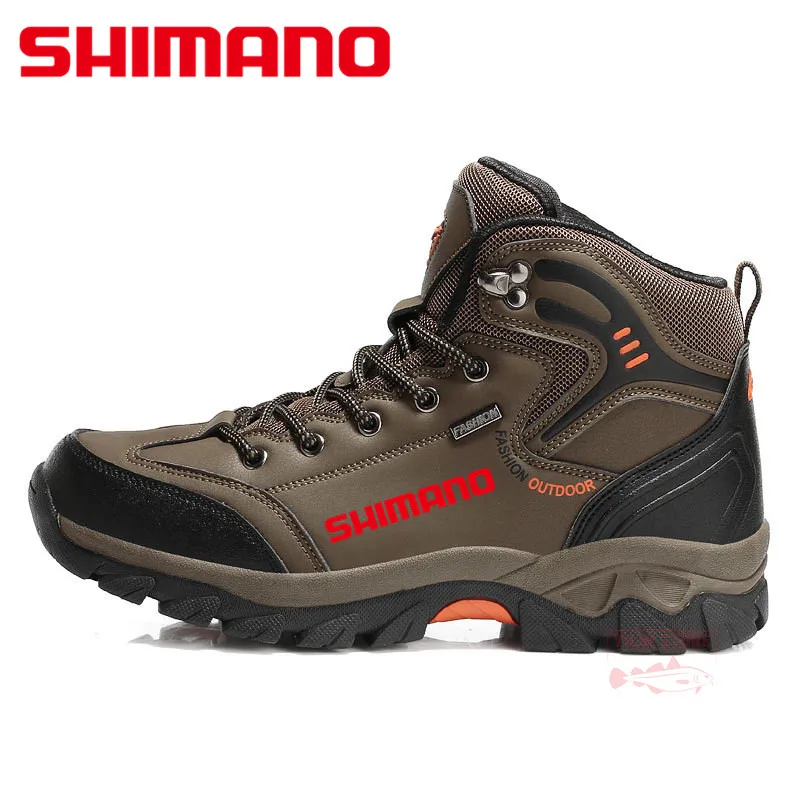 

Уличная Высококачественная походная обувь SHIMANO, тактические ботинки, зимняя Армейская Обувь для рыбалки, треккинга, альпинизма, атлетики, м...