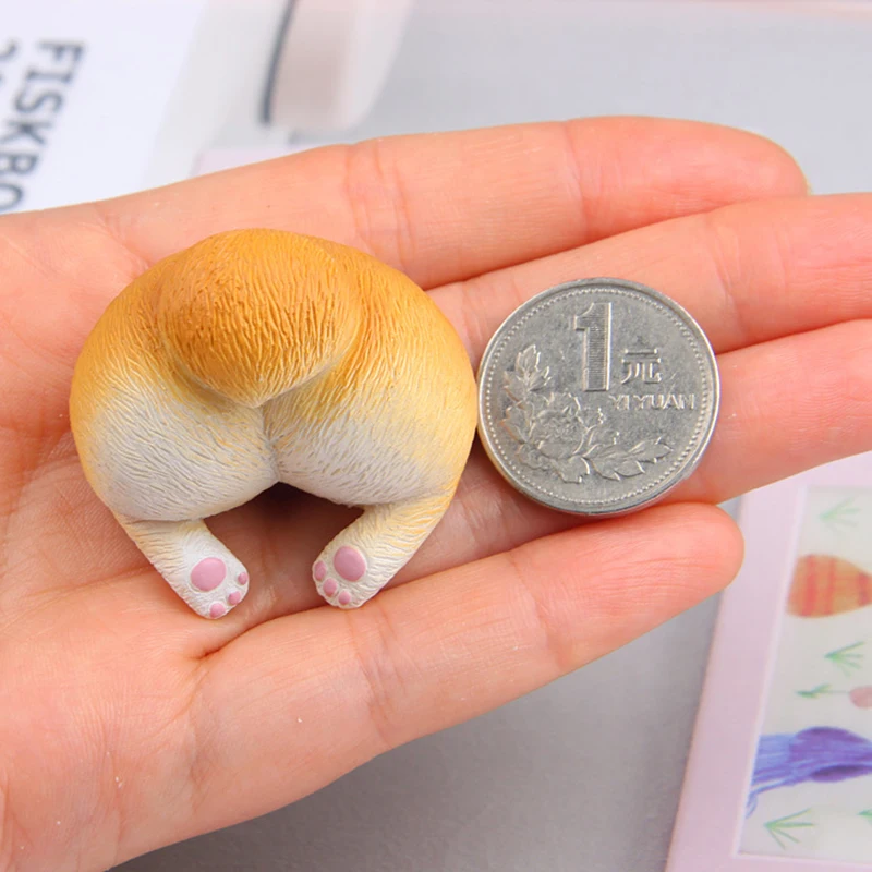 Милый холодильник Corgi Dog Ass магнитный Щенок Doggy домашний декор настенные наклейки