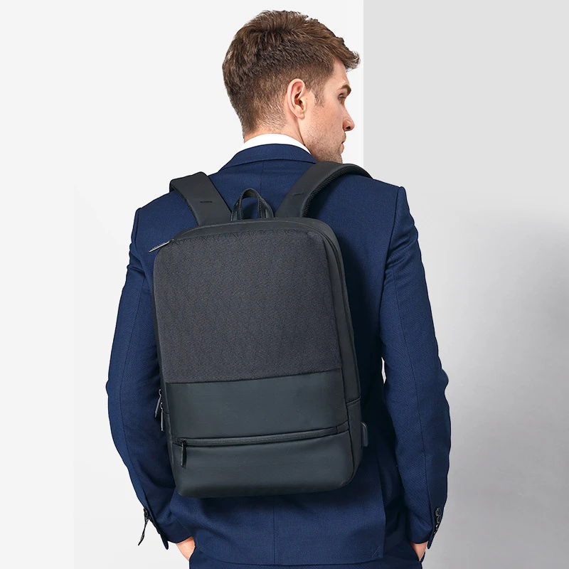 Рюкзак для ноутбука с USB-зарядкой мужчин и женщин школьный ранец защитой от кражи