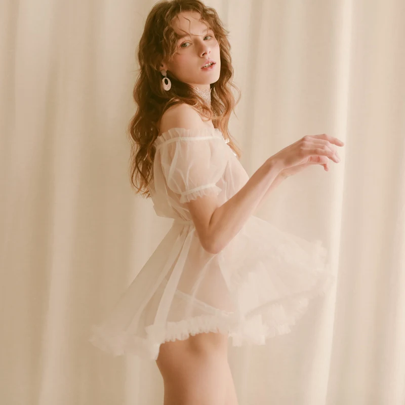 Женская ночная сорочка рубашка с v образным вырезом и цветочным принтом|Ночные