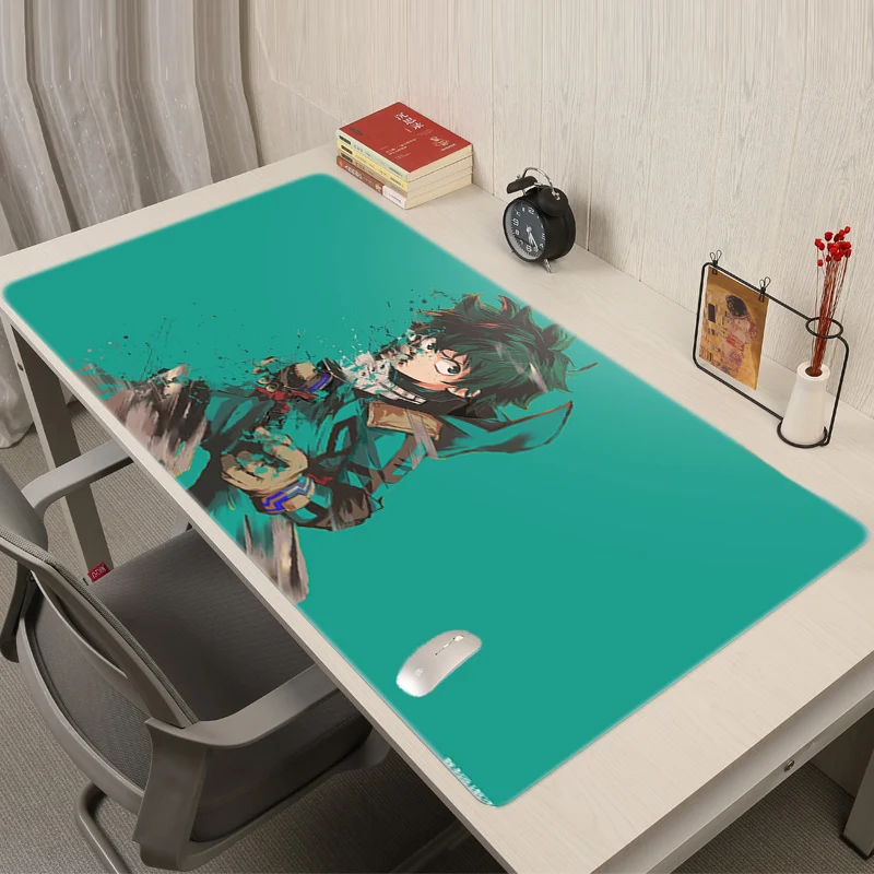 

Мой герой Академия коврик для мыши, игровой коврик для мыши, коврик для клавиатуры, Настольный коврик Varmilo, аниме коврики, размер Xxl, милые игр...