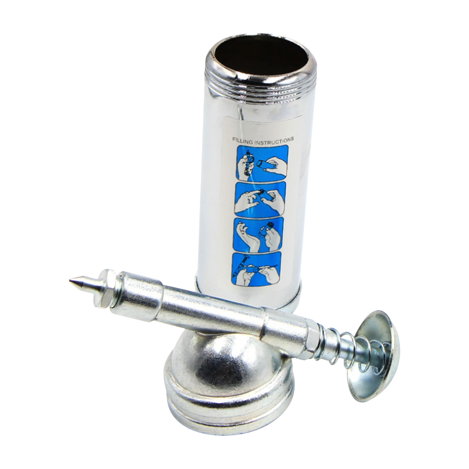 

Grease Injector Cycling Zinc Alloy Mini Multi-oil Injector Portable Practical High-Pressure Oiler Easy To Use Single Hand Pump O