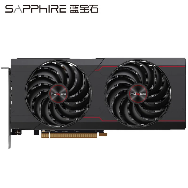 Игровая компьютерная Видеокарта Sapphire RX6600XT 8G D6 Platinum Edition для
