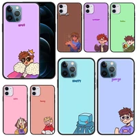 dream smp case for iphone 11 12 13 pro max 7 8 xr xs x se 2020 6s 6 plus silicone phone cover fundas coque shell capa cell tpu