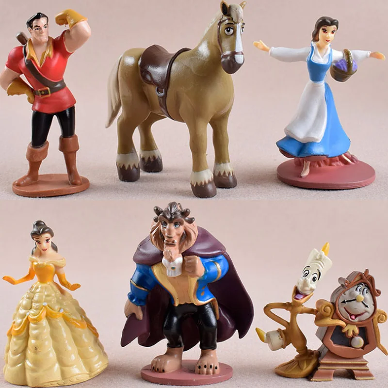 Экшн-фигурки из мультфильма аниме 6 шт./набор