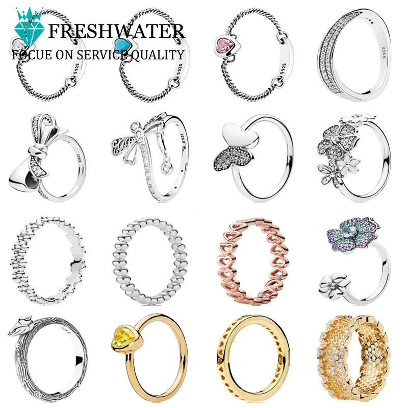 

Original High-quality Boutique 925 Sterling Silver Ring 2020 Autumn New Style Light Luxury and Fashion Variety of Options