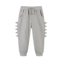 zeebread grey kids clothes harm sweatpants autumn spring boys girls trousers fashion drawstring childrens pants