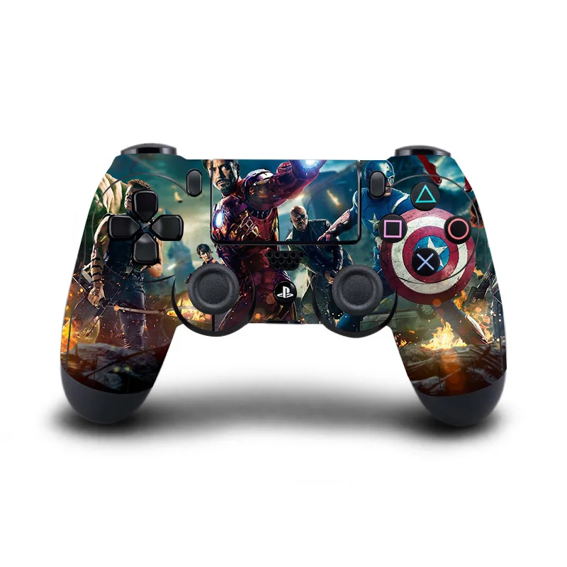 Marvel's наклейки &quotМстители&quot PS4 контроллер виниловое покрытие Наклейка для sony