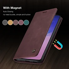 Luxury Leather Case For Xiaomi Redmi Note 8 9 10 4G 5G Magnetic Flip Card Holder Phone For Xiaomi Mi 11 9 10 T Lite Wallet Cover