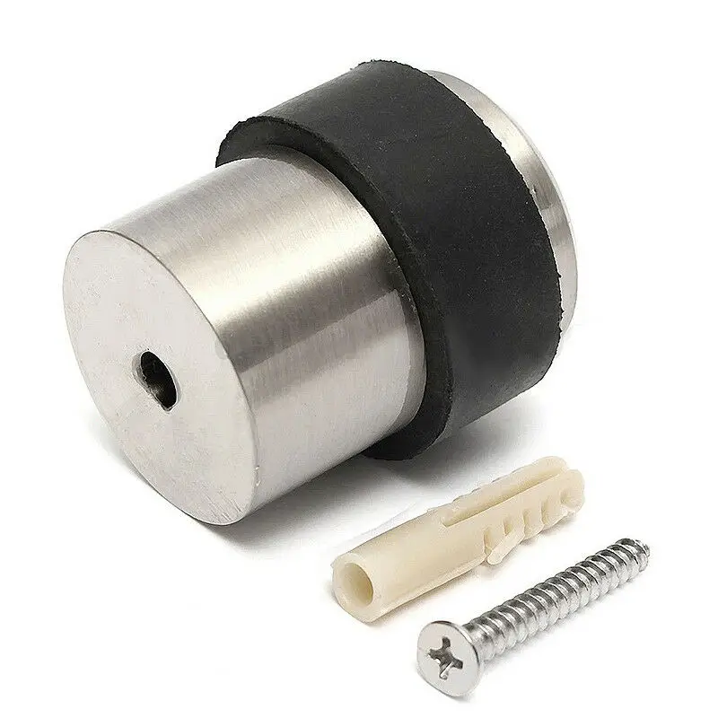 Дверная пробка из нержавеющей стали напольные фиксированные дверные резиновые