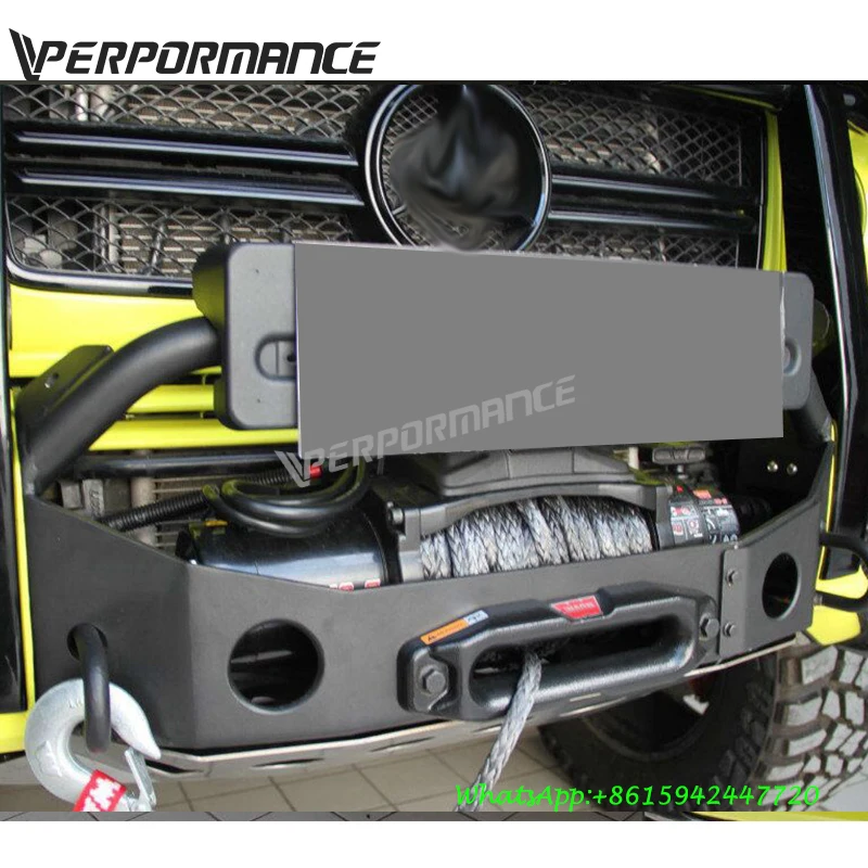 Передняя лебедка для W463 квадратный g500 4x4 g550 4x4 g63 4x4 Переднее Крепление лебедки