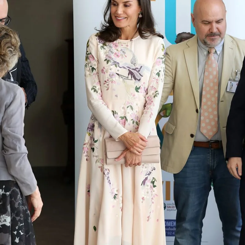 Платье принцессы Kate с вышивкой животного модные платья трапеции круглым вырезом
