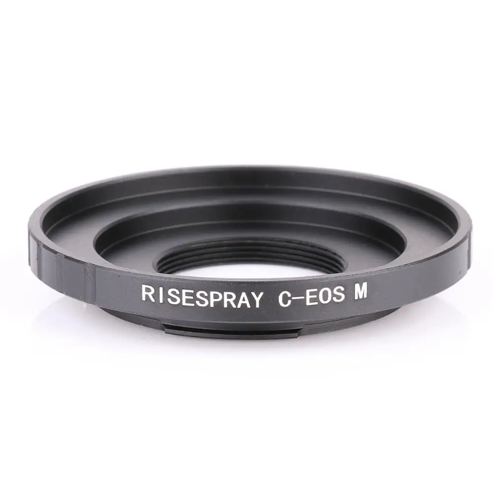 RISESPRAY C-EOSM Алюминиевый металлический адаптер для Canon EF-M C Крепление объектива к EOSM
