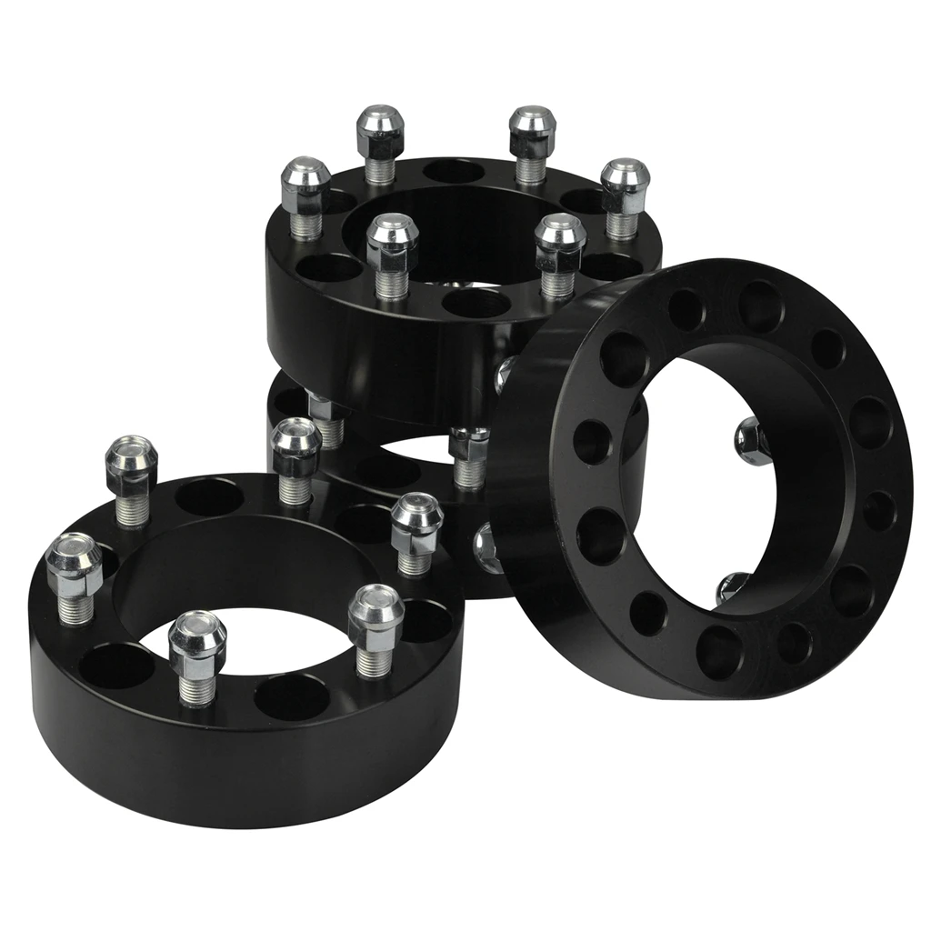 

(4) 2" Wheel Spacers Adapters 6x5.5 fits Chevy Silverado 1500 Tahoe Suburban GMC 1995 1996 1997 1998 1999 2000 2001 2002-2015