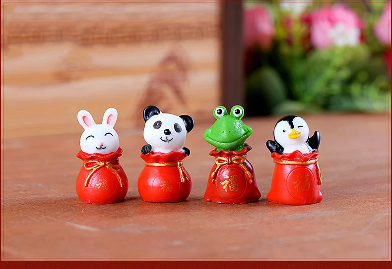 4 шт. миниатюрные фигурки для мальчиков и девочек | Дом сад