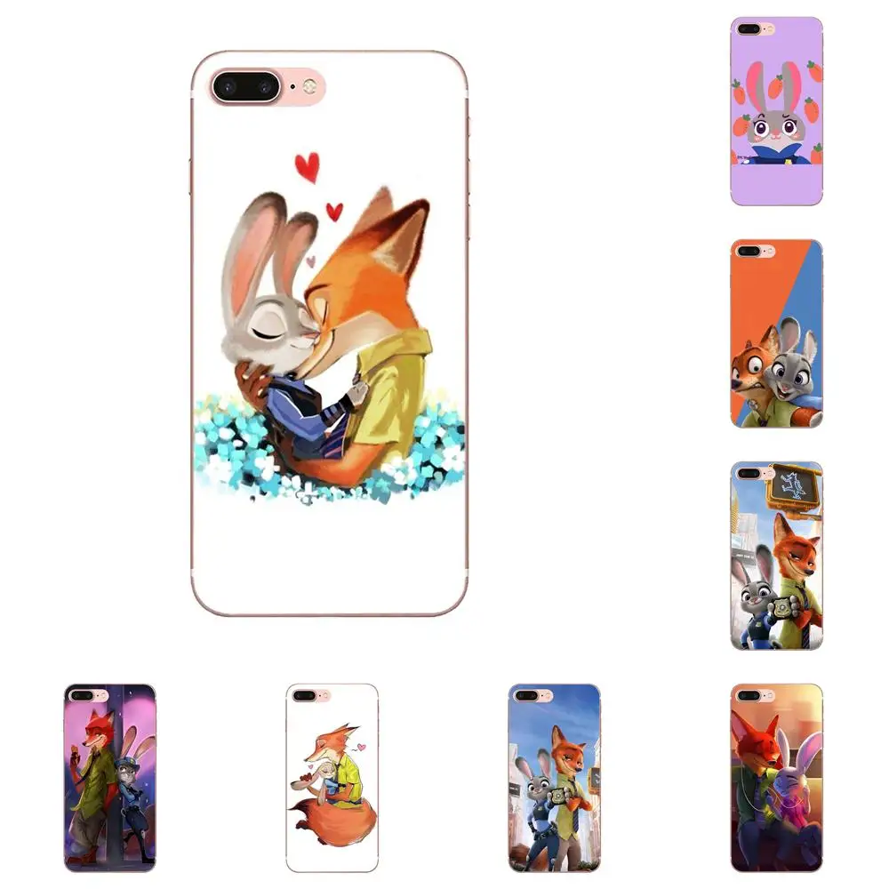 Чехол Judy And Nick из ТПУ для Sony Xperia Z Z1 Z2 Z3 Z4 Z5 compact Mini M2 M4 M5 T3 E3 E5 XA XA1 XZ Premium|Бамперы| |