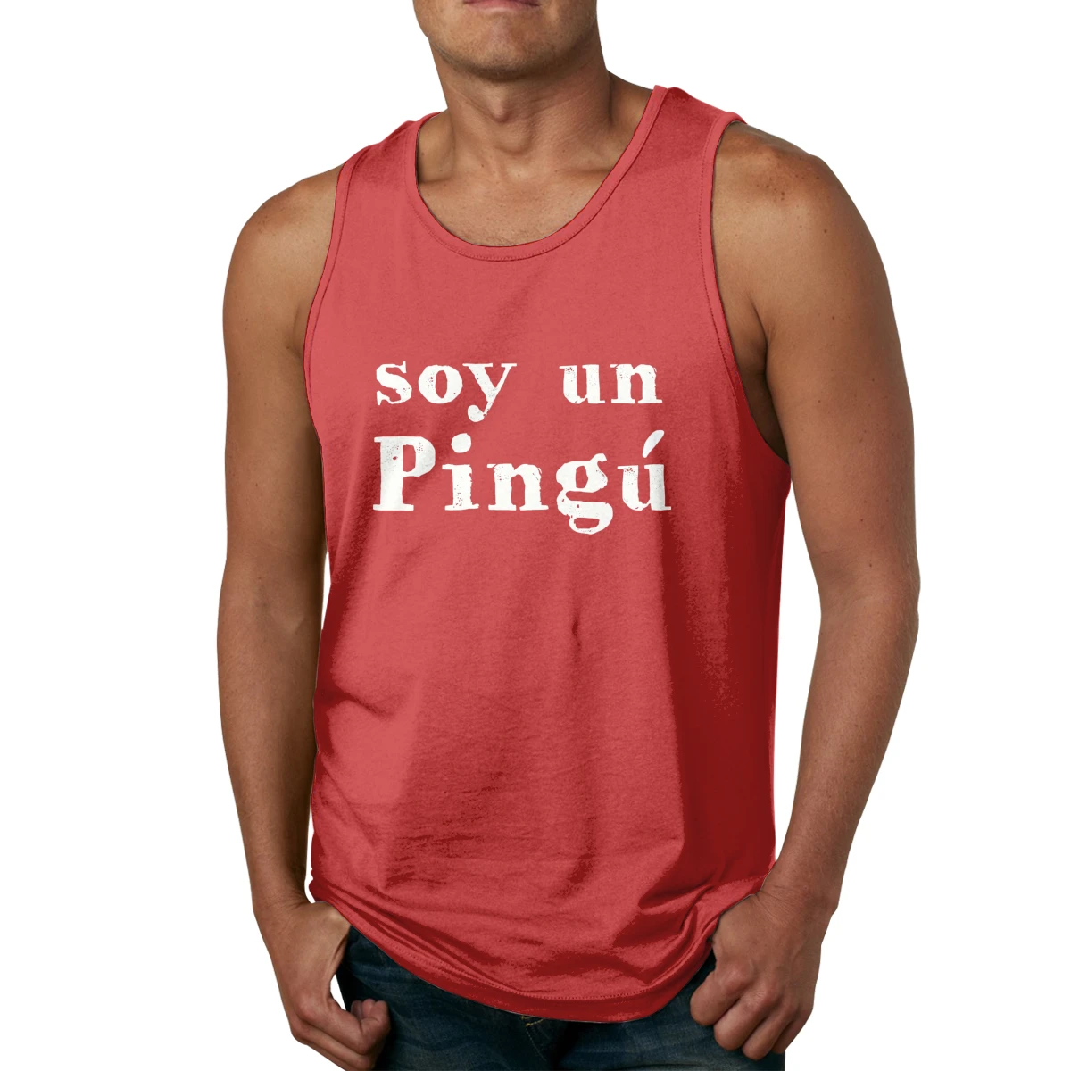 Soy Un Pingu Cuba Men's Tank Top Shirt | Мужская одежда