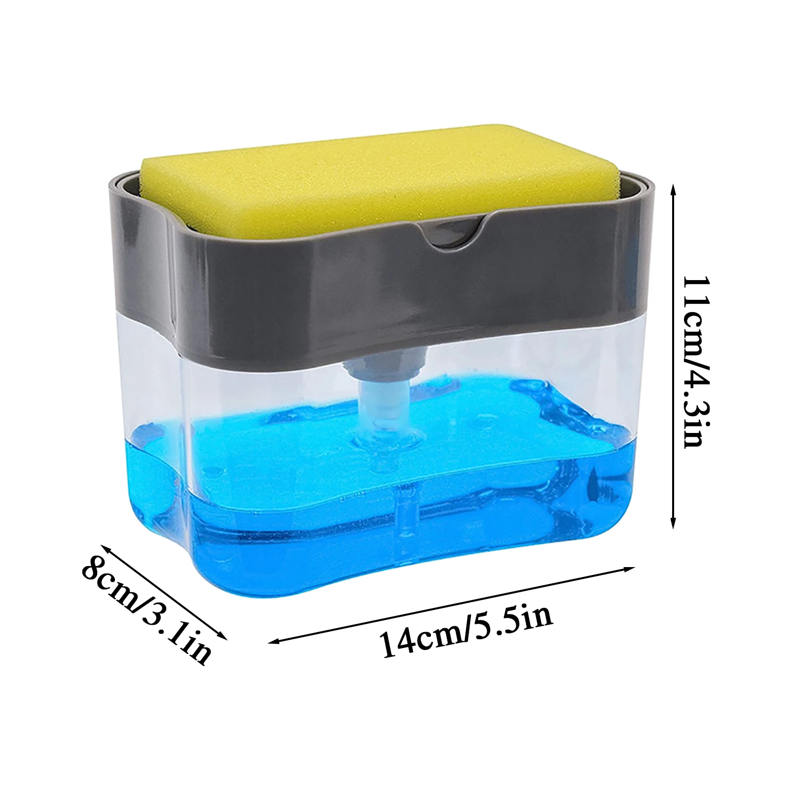

Soap Pump Household Gadgets Tools Cleaning Liquid Container Press Type Bathroom Supplies 1PC Soap Organizer