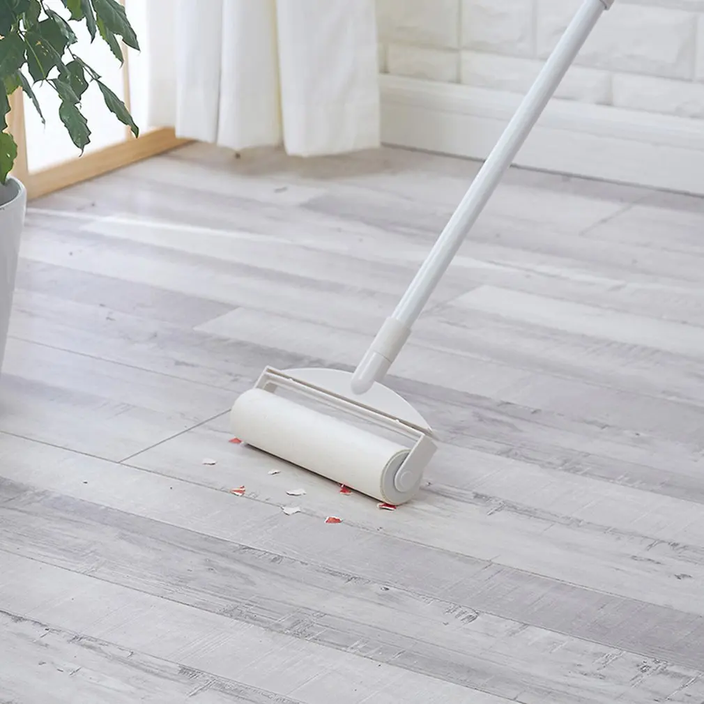 

Retractable Sticky Dust Hair Remover Carpet Cleaning Brush Fluff Cleaner Peeling Sticky Wool Picker Lint Roller