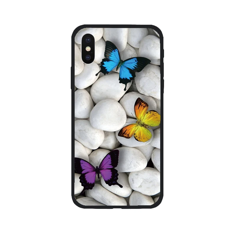 Чехол для телефона с изображением листьев кактуса iPhone 5S SE 6 6s 7 8 plus 11 Pro Max Мягкий