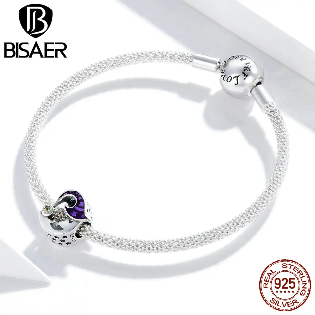 Шарм-подвеска из серебра 925 пробы в виде Луны | Украшения и аксессуары