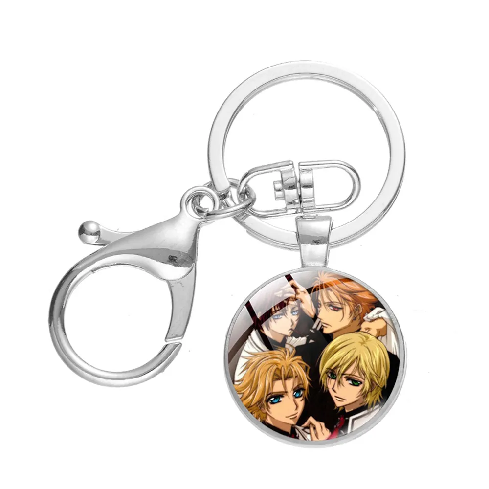 Аниме рыцарь-вампир стеклянный купол на брелок Юки Канаме Zero манга ручной работы