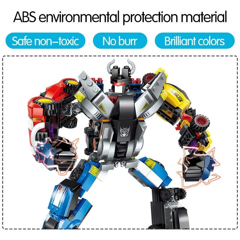 Модульный робот сборные блоки для мальчиков 518 шт. | Игрушки и хобби