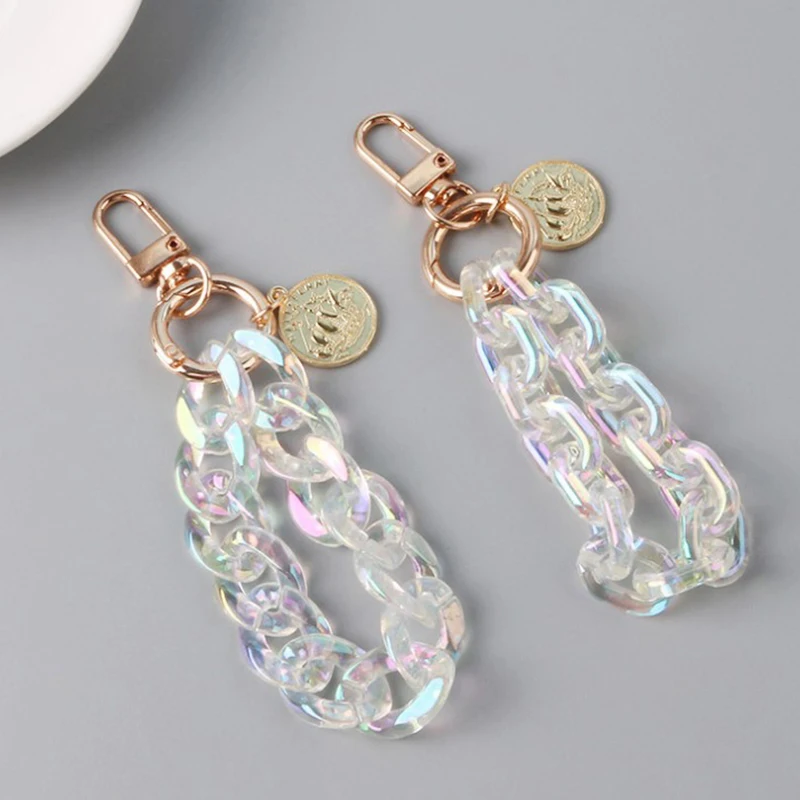 

1 шт. сплав список брелок Золотой Цвет кнопка акриловый брелок для ключей кулон кольцо для женщин пара сумка Airpods Брелки Подарки