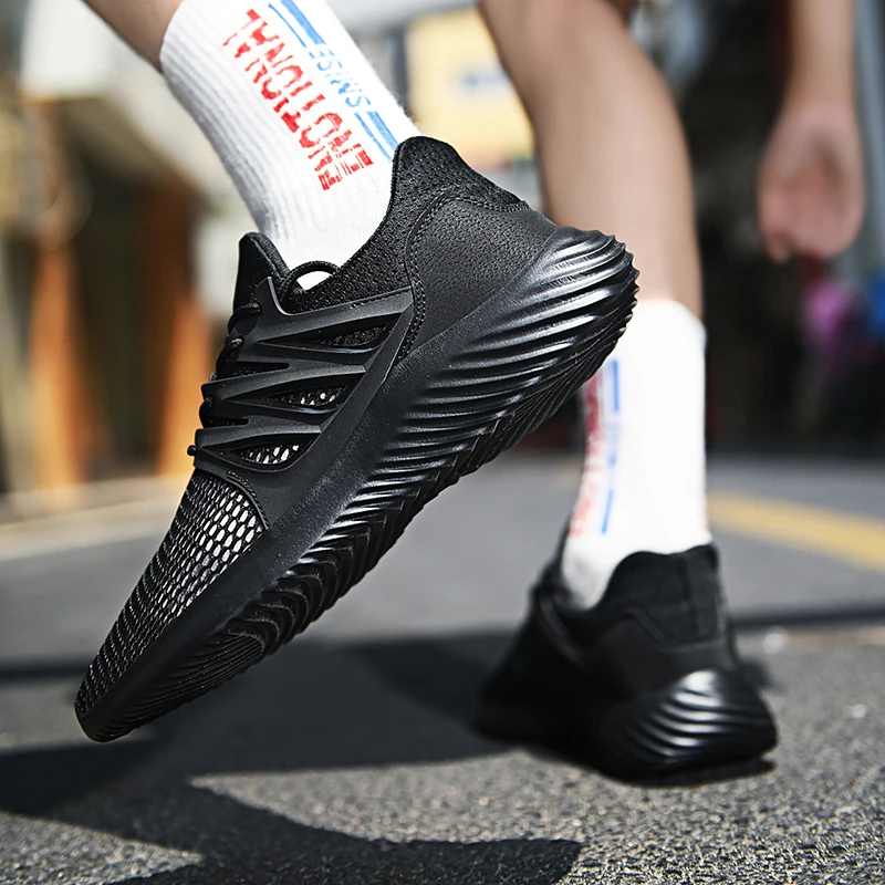 

Men Casual Shoes Breathable Mesh Sneakers Comfortable Walking Footwear Male Running Sport Shoes Zapatillas Hombre