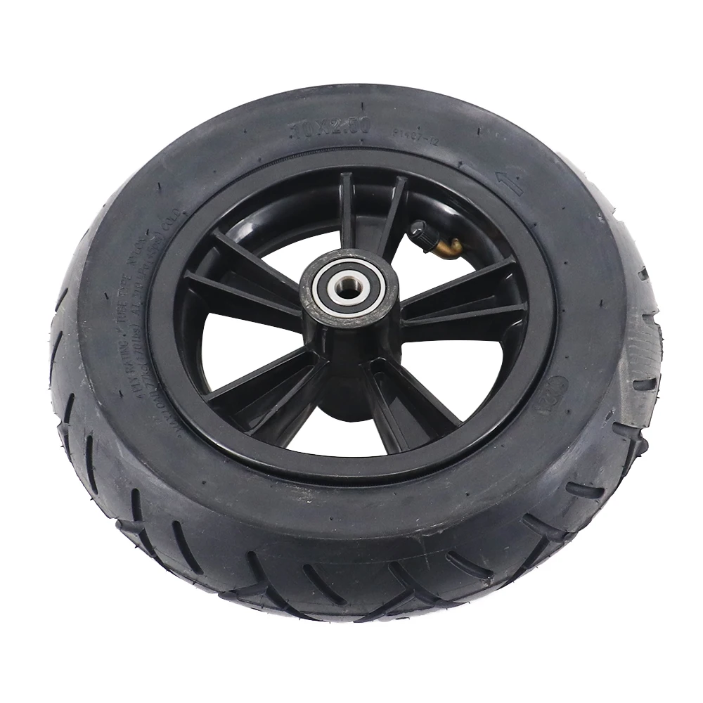 

10x2.50 wheel Tyre 10 Inch 10*2.50 Inner Tube Outer Tire with Plastic hub for Electric Scooter Accessories