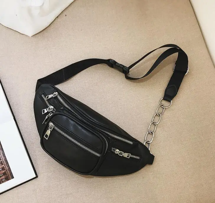 SA3293 LJT женские сумки на пояс, модные,, цепочка, грудь, поясная сумка, для путешествий, касса, пояс, хип-хоп рок, винтажные сумки на пояс, monederos para - Цвет: SA3293