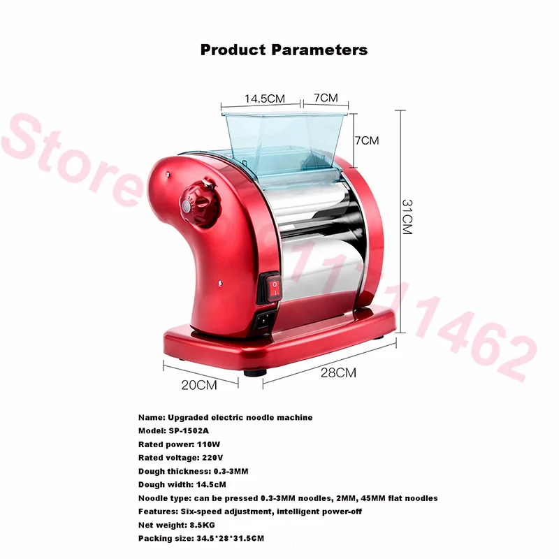 Электрическая машина для изготовления макаронных изделий теста резак лапши