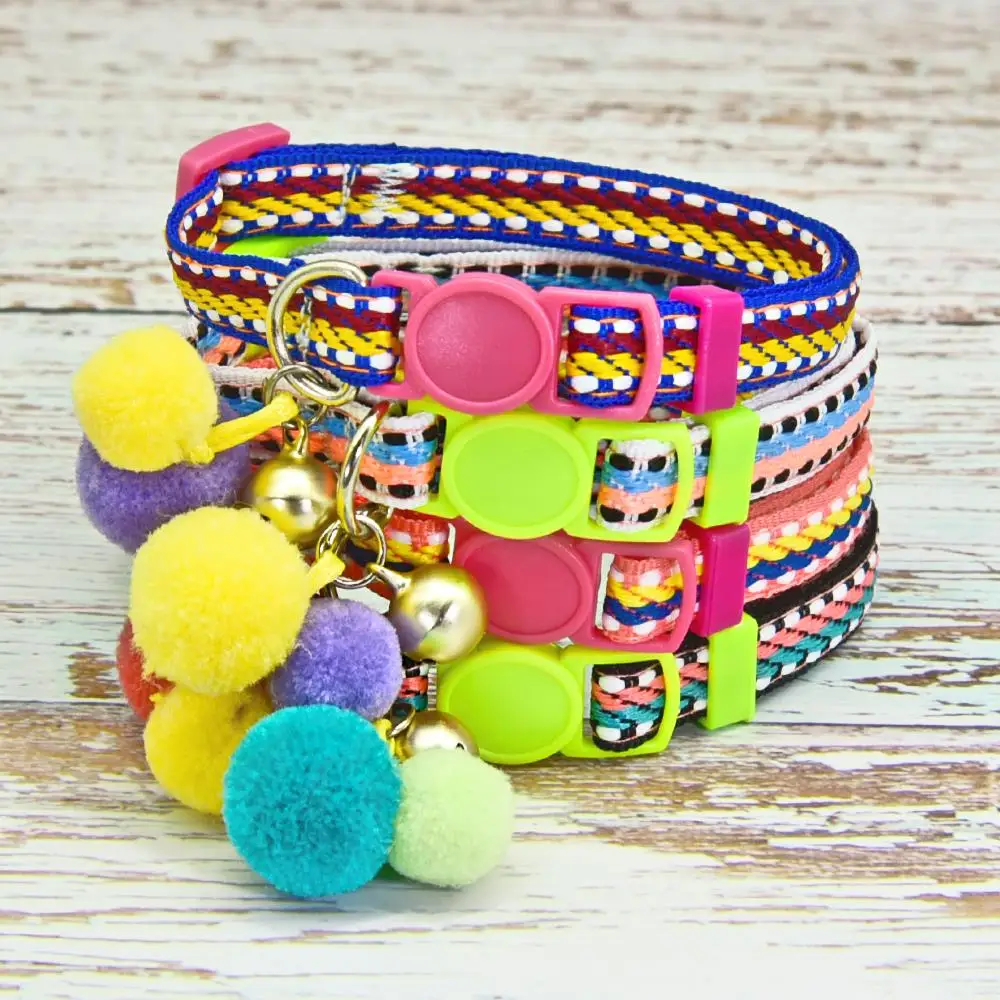 Ошейник для кошки индивидуальный нейлоновый ошейник котенка персональный щенка