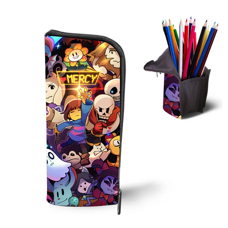 XM2628D Аниме Undertale Школьные сумки Дети Книга Сумки малышей мультфильм FNAF Фредди UT рюкзак Sans мальчиков девочек Школьный набор - Цвет: XM2628D