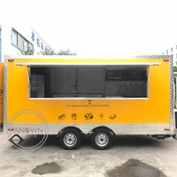 mobile food carts mobile stainless steel hot dog cart concession crepes cart concession hot dog food trailer for sale