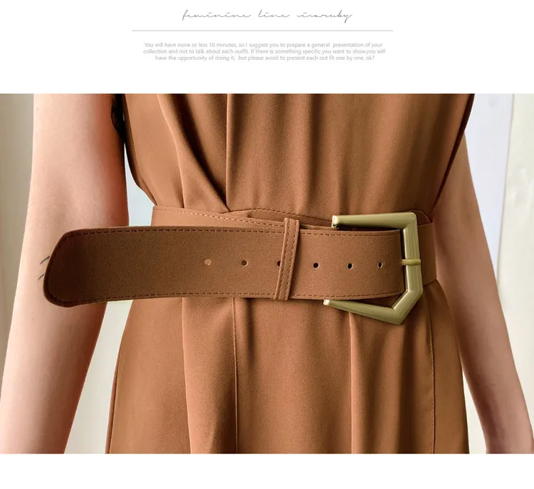 Женский комбинезон с поясом элегантный облегающий Повседневный Длинный