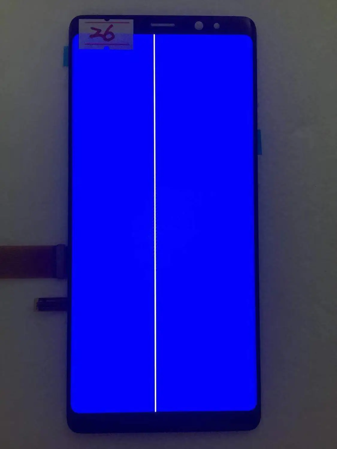 NO.26 AMOLED с линейным дисплеем для SAMSUNG Galaxy NOTE8 lcd N950 N950F дисплей сенсорный экран Запасные части линейный экран - Цвет: NO.26