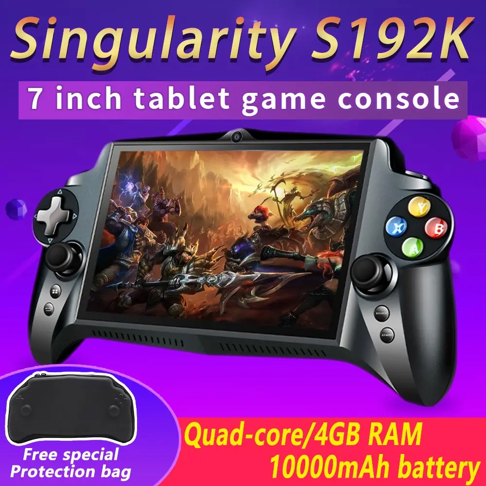 

CZT 7-Inch S192K quad-core android Tablet PC HD 1920*1200 touch screen handheld 18 emulators double play game console