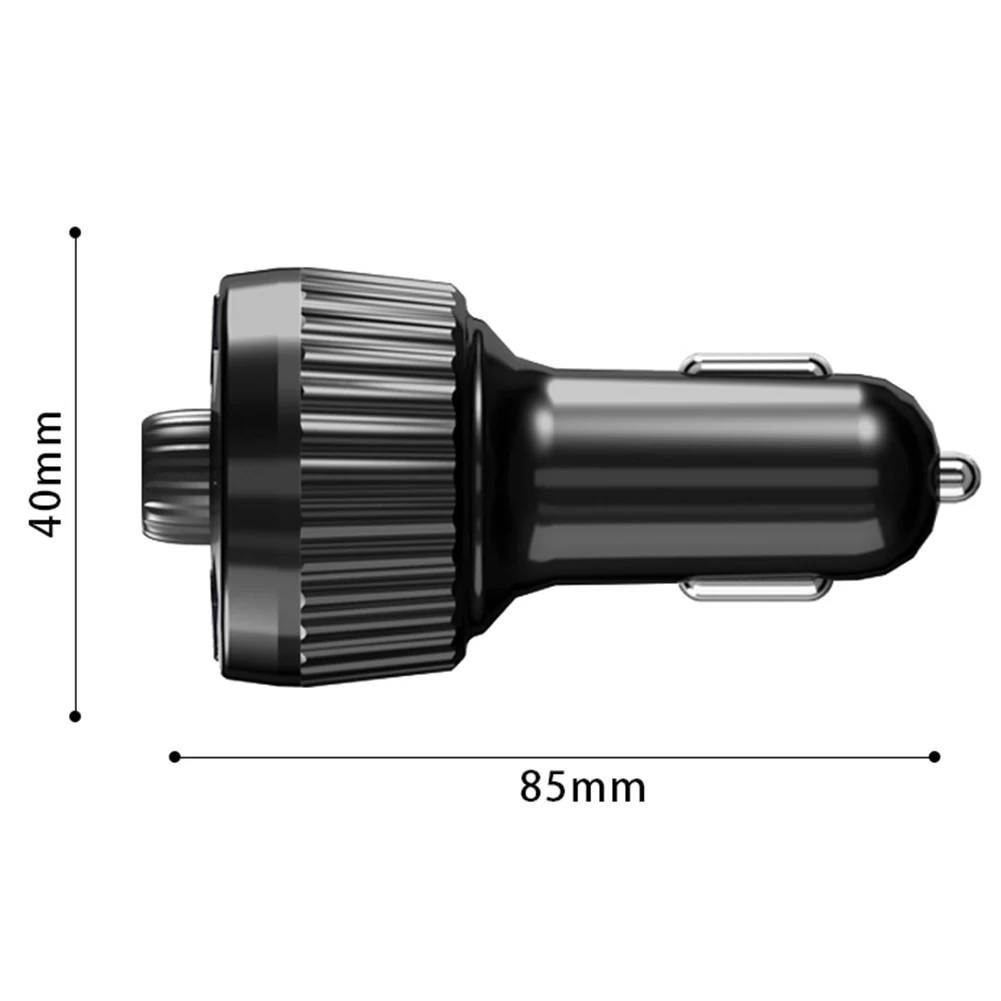 

VODOOL BC05 Car Bluetooth 5.0 FM Transmitter Handsfree MP3 Music Player USB Charger LED Display Wireless FM Modulator for Ca