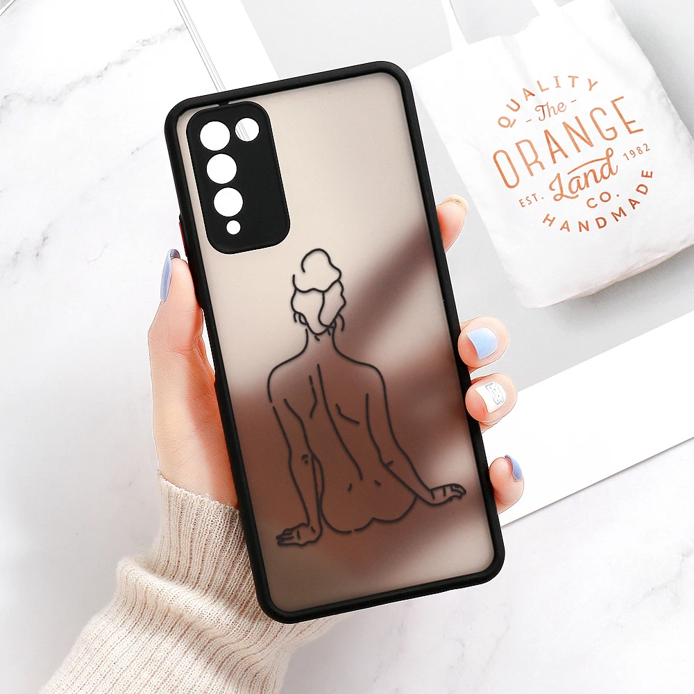 Чехол Funda Oneplus 9 Pro чехол для 8 7 8T 6T сексуальная девушка Матовый Жесткий из
