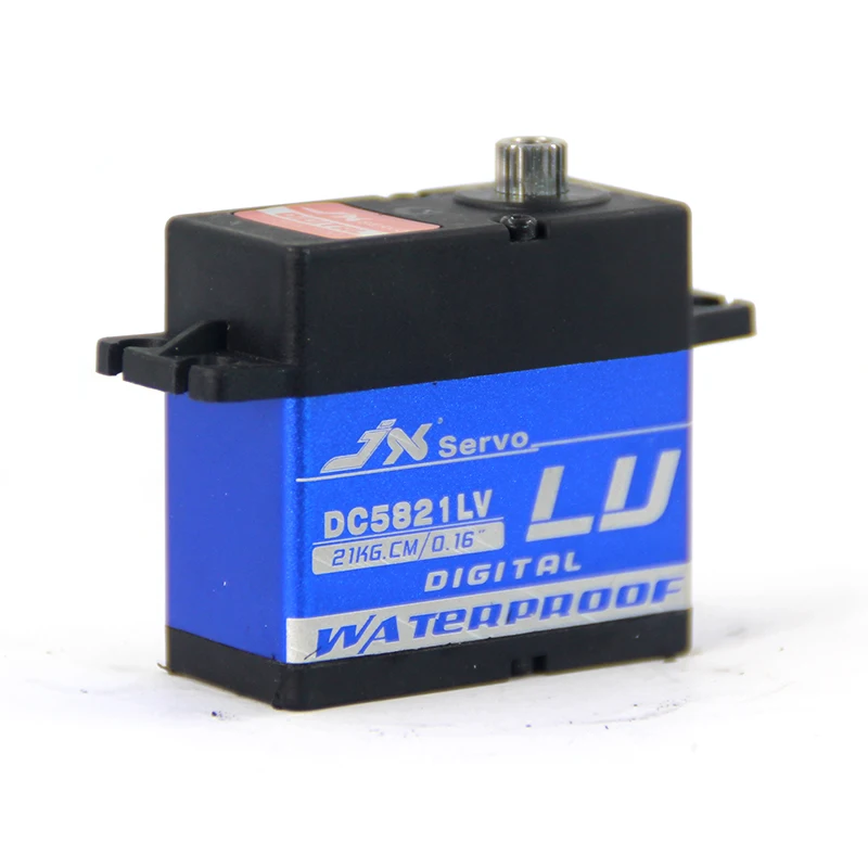 JX servo DC5821LV 21 кг Rc Servo полный водонепроницаемый Coreless mental gear 1:8 1:10 гусеничный TRX-4 SCX10 D90