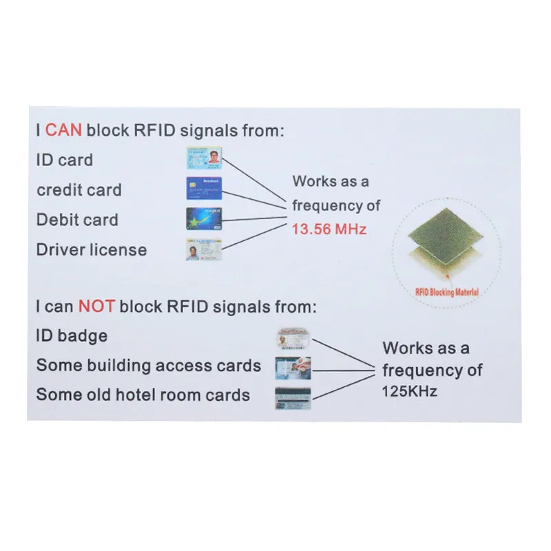 8 шт. смешанный Анти RFID кошелек Блокировка ридер Блокировка банк держатель карты Id Чехол для банковских карт защита металлический кредитный NFC Держатель алюминий